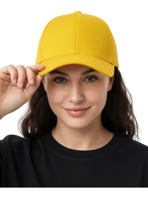 Moda Nokta Basic Şapka - Gri %100 Pamuk Gabardin Unisex Model