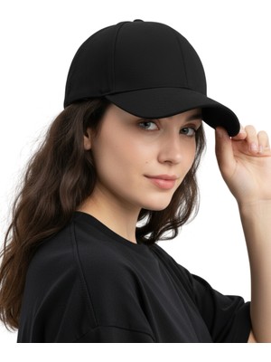Moda Nokta Basic Şapka - Gri %100 Pamuk Gabardin Unisex Model