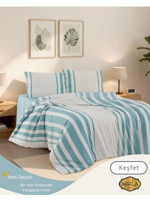 Marla Home %100 Pamuk Çift Kişilik Nevresim Seti | Premium Kalite