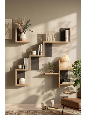 Shelf 27 Duvar Rafı Sepet-Antrasit WL27-SA