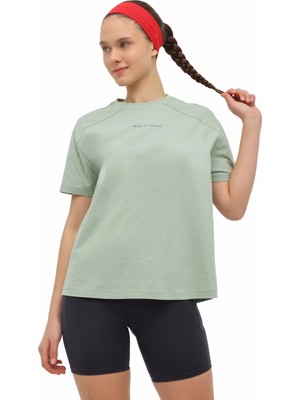 Lumberjack Wl 11TEAM Yeşil Kadın Kısa Kol T-Shirt
