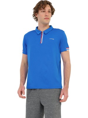 Lumberjack ml Renato 12ITL1016 6fx Saks Erkek Kısa Kol T-Shirt