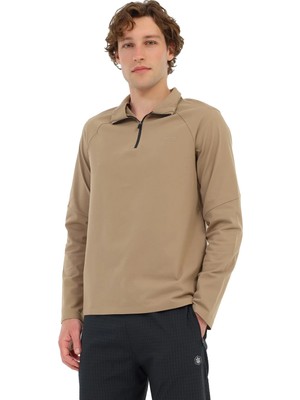 Lumberjack ml Fıco 14LJK-112 5pr Vizon Erkek Uzun Kol T-Shirt