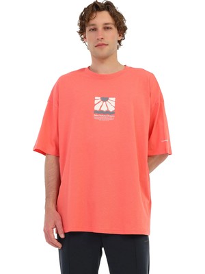 Lumberjack ml Ravon 11HL-202 Nar Çiçeği Erkek Kısa Kol T-Shirt