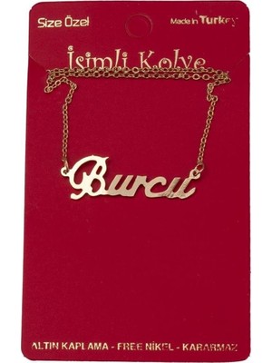 Zero Land Cosmotex Burcu Isimli Kolye -Sarı