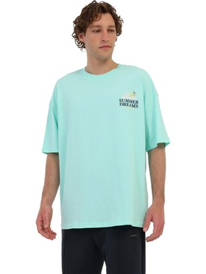 Lumberjack ml Pıneo 11HL-204 6fx Mint Erkek Kısa Kol T-Shirt