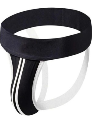 Beruflic Erkek  Şeritli Jockstrap Fantezi Iç Giyim Under Moda