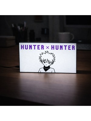 Gişe Arts Masa Lambası - Hunter x Hunter Adaptörlü Dekoratif & Hediyelik Lamba