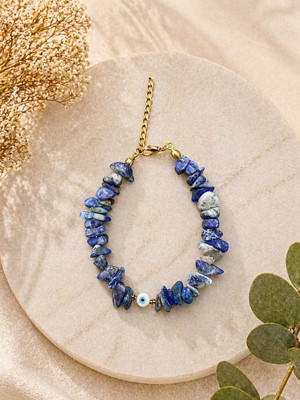Lapis Lazuli (Lacivert Taşı) Tarih Boyunca Krallık, Bilgelik ve Güç Taşı Olarak Bilinen Çok Özel Bir Doğal Taş Bileklik