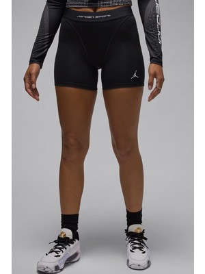 Nike Jordan Sport Leak Protection Period Women's Shorts Kadın Regl Sızıntı Korumalı Tayt Şort Siyah