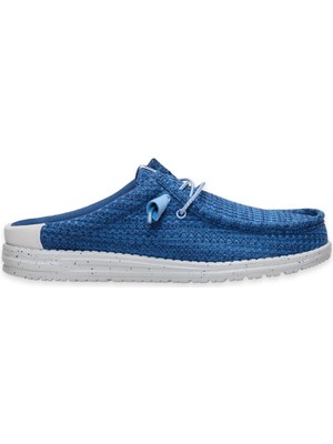 Hey Dude 45147 Wally Slip Multi Mesh Mavi Erkek Terlik