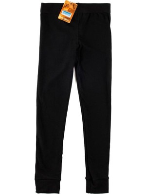 Berrak Çocuk Siyah Termal Alt İçlik 848-01 Polyester Materyal ile Outdoor Kullanım için Erkek Çocuk