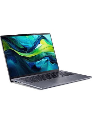 Acer Swift SFG14-01/SNAPDRAGON Qualcomm x Plus X1P-42-100/16 GB RAM/512 GB SSD/14.5"/W11/NX.KYXEY.00 Laptop-Çanta Hediyeli-Dnz