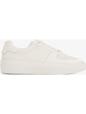 Calvin Klein Kadın Krem Sneaker