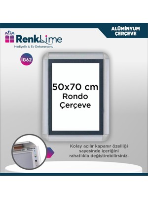 Opti Çerçeve Alüminyum 50X70 cm Rondo