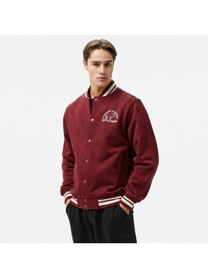 The Hundreds Team Fleece Erkek Bordo Ceket