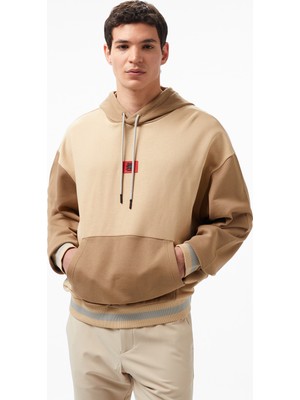 Hugo Erkek Bej Sweatshirt