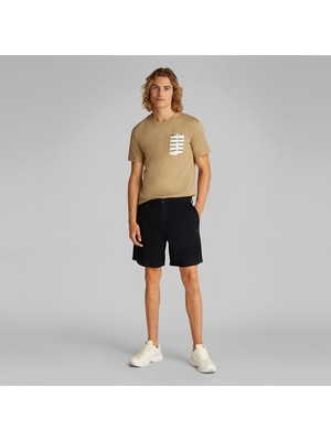 Calvin Klein Linen Erkek Siyah Şort
