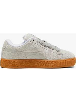 Puma Suede Xl Hairy Kadın Gri Spor Ayakkabı
