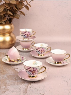 Florabel 6 Lı Porselen Fincan Takımı
