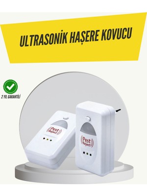 Ultrasonik Haşere Kovucu Cihaz 150 M2 Etki Alanı