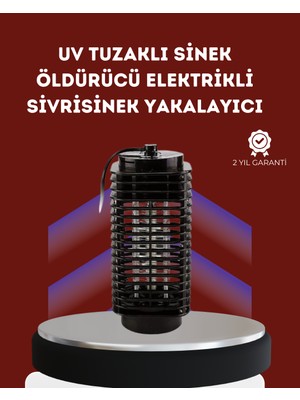 Uzun Ömürlü Elektrikli Sivrisinek Katili – Sessiz Çalışma, Güçlü Performans
