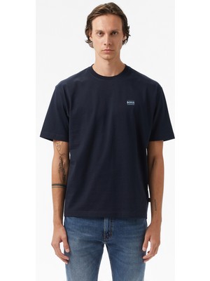 Boss Erkek Koyu Mavi T-Shirt