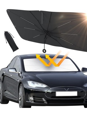 Mercedes Cla, Audi A5, Bmw 4 Serisi, Vw Arteon, Toyota Camry Uyumlu Oto Şemsiye