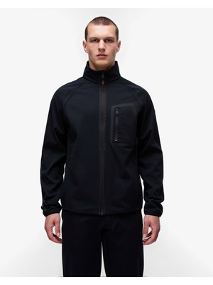 Napapijri B-Lorze Fz Stand Erkek Siyah Sweatshirt