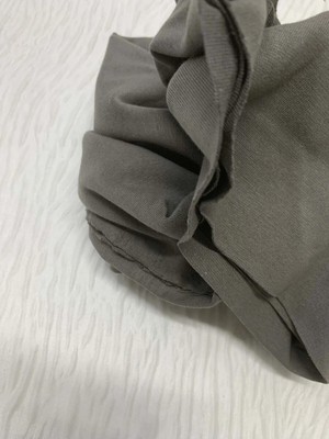 Yiğit Kumaş Tok Süprem Kumaş, Parça 70X170 cm - Füme Tişört Kumaşı
