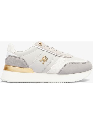 Tommy Hilfiger Kadın Gri Spor Ayakkabı & Sneaker