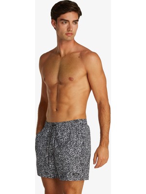 Calvin Klein Medium Drawstring Erkek Siyah Deniz Şortu