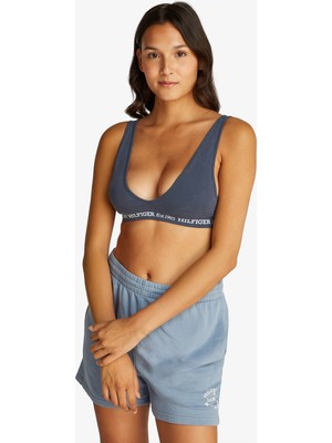 Tommy Hilfiger Rp Triangle Kadın Lacivert Bra
