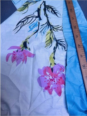 Yiğit Kumaş Poplin Kumaş Desenli, Parça 170X35 Cm, Patchwork Kumaşları