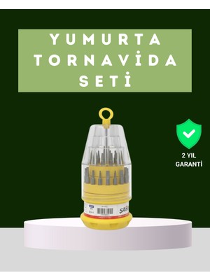 Ateşe Dayanıklı Tornavida Seti Elektronik Tamir Için Çok Uçlu