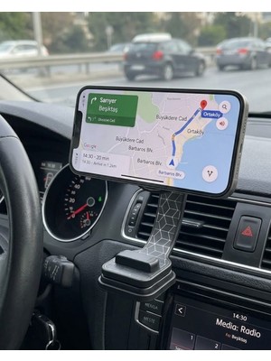 Dashboard Manyetik Telefon Tutucu Ayarlanabilir Telefon Standı