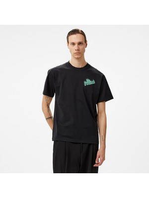 The Hundreds Blurred Slant Erkek Siyah T-Shirt