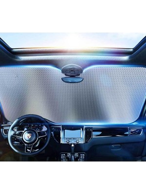 Araç Ön Cam Güneşlik Uv ve Isı Koruma Katlanabilir Toyota Corolla Skoda Superb Dacia Duster Ford Focus