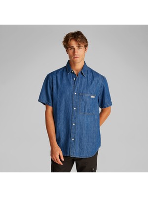 Calvin Klein Regular Denim Erkek  Gömlek