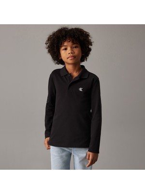 Calvin Klein Essential Çocuk Siyah Polo