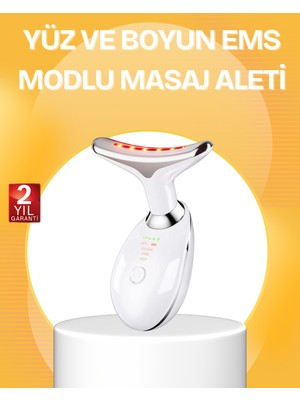 7 Renk LED Işık Terapili Cilt Bakım Cihazı USB Şarjlı