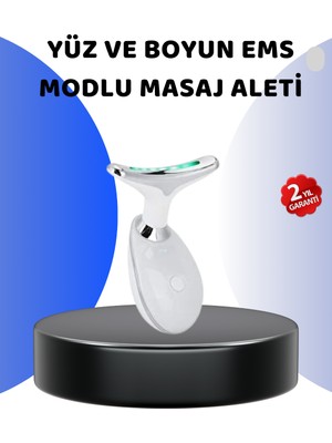 Yüz ve Boyun Için LED Işık Terapili Bakım Cihazı