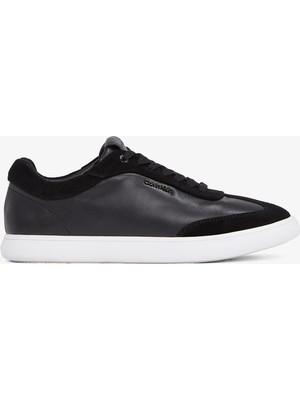 Calvin Klein Cupsole Lace Up - Lth Sue Mix Kadın Siyah Sneaker