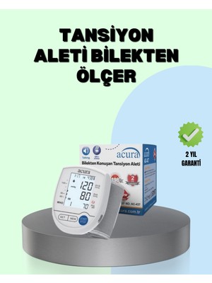 Dijital Bilek Tansiyon Aleti Çift Güç Kaynaklı Hd Ekranlı