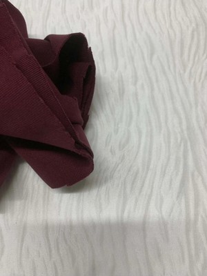 Yiğit Kumaş Ribana Kumaş, Parça 35X120 - Bordo