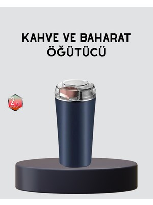 Paslanmaz Çelik Otomatik Öğütücü Kolay Temizlenebilir Yedek Bıçaklı