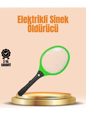 Elektrikli Sinek Raketi | Yüksek Voltajlı, Güvenli ve Taşınabilir