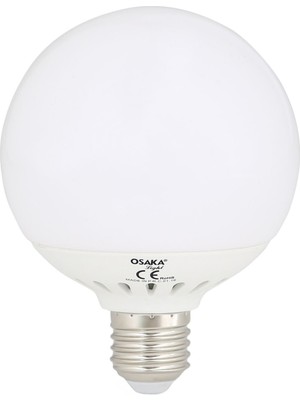 Osaka Light 15W LED Glob Ampul E27 Günışığı 3000 Kelvin 100 Watt Eşdeğer Güç Tüketimi