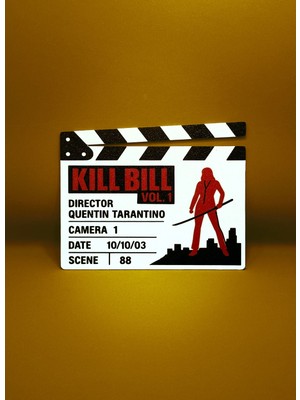 Klaket Tablo / Duvar Dekoru - Kill Bill