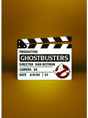 Klaket Tablo / Duvar Dekoru - Ghostbusters (Hayalet Avcıları)